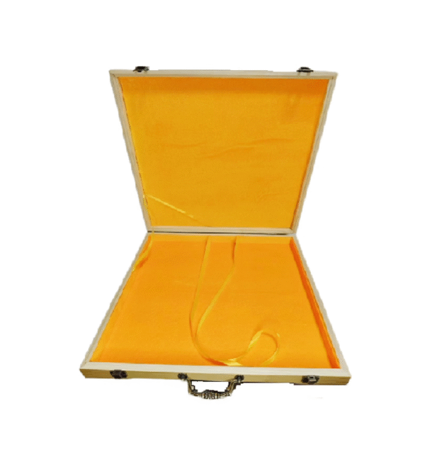 Art Paper Booklet for Painting Calligraphy  Song Brocade Cinnamomum Camphora wood Jewelry Gift Necklace Box
