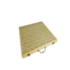 Art Paper Booklet for Painting Calligraphy  Song Brocade Cinnamomum Camphora wood Jewelry Gift Necklace Box