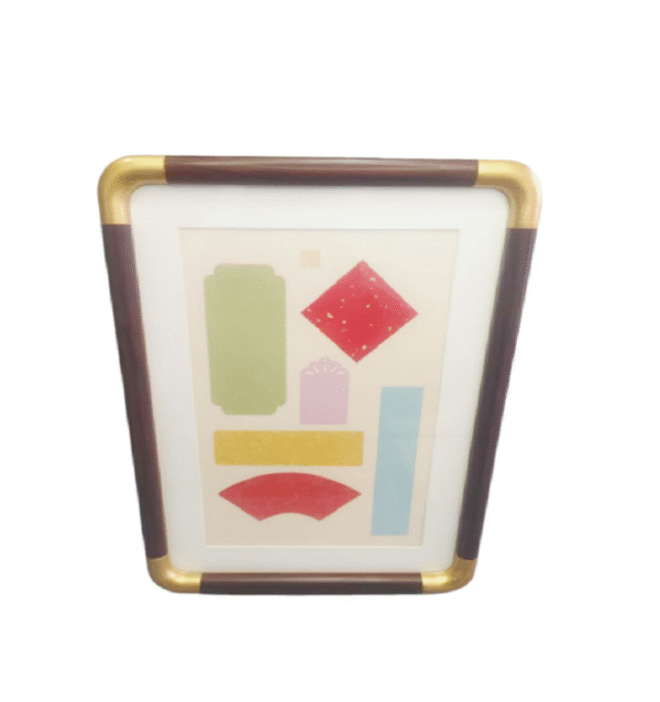 A4 (29.7*21cm) Xuan Paper Hard Paper Protection Artwork  Business Certificate Wood Frame