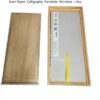 005 32*16*2.5cm Xuan Paper Folding Book for writing Copying <SHANGLINGFU >The Composition About Shang lin Lyrics Fascimile Camphor wood box Sets