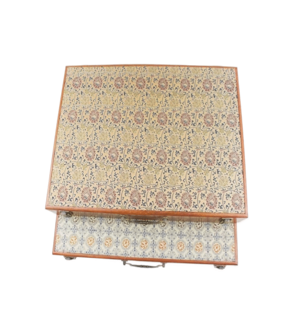 005 45*32*4.5cm Xuan Rice Paper Booklet Sumi-E Painting Calligraphy Brochure Rosewood Wooden Box Storage Silk Case