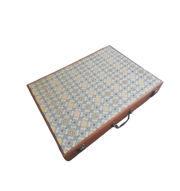 006 45*32*4.5cm Xuan Rice Paper Booklet Sumi-E Painting Calligraphy Brochure Rosewood Wooden Box Storage Silk Case