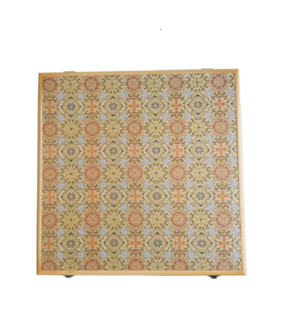 Art Paper Booklet for Painting Calligraphy  Song Brocade Cinnamomum Camphora wood Jewelry Gift Necklace Box