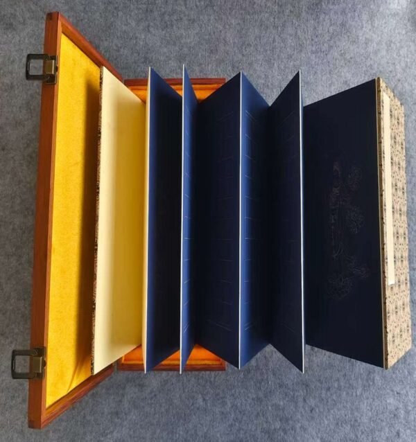 32*16*4.5cm  Xuan Paper Brochure  Rosewood  Wooden Box