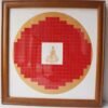 33*33cm Xuan Paper Calligraphy ThickSolid Wooden Frame