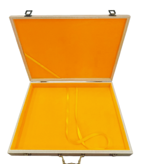 45*32*4.5cm Cinnamomum Camphora  Xuan Paper Brochure Wooden Box