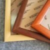 A 4  Xuan Paper  Japanese Sumi-E Painting Paper Calligraphy  Shu Dao Paper Red Burlywood Rosewood Color Normal Solid Wooden Mounted Frame
