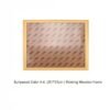 Burlywood Color A 4 Xuan Paper Japanese Sumi-E Painting Paper Calligraphy Shu Dao Paper Red Burlywood Rosewood Color Normal Solid Wooden Mounted Painting Frame
