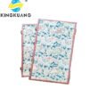 32*16*4.5cm Xuan Paper Booklet Solid Wooden Box with Song Brocade Fabric Faces Package Case
