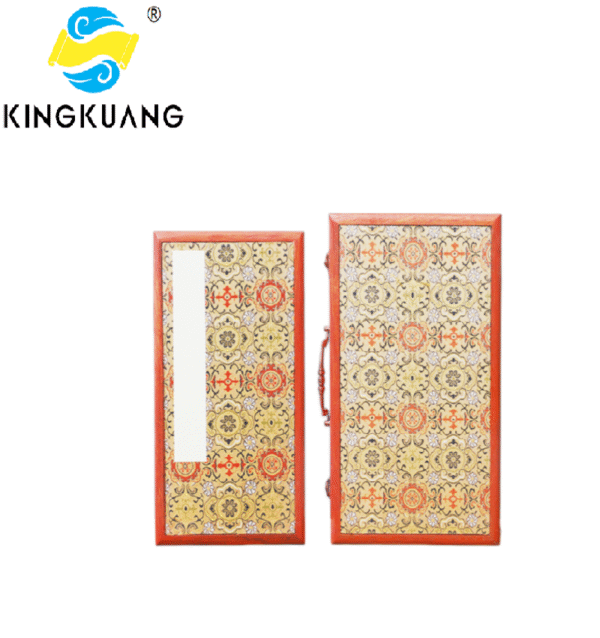 32*16cm Xuan Paper  Folding Album for Painting Calligraphy Press Wooden Frame Brocade Box