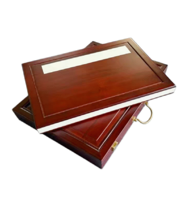 32*22cm Xuan Paper Art Paper Painting Calligraphy Paper Box  Ancient Book For Writing <Diamond of Sutra > Red Wood Box Set