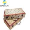 32*16cm Xuan Paper  Folding Album for Painting Calligraphy Press Wooden Frame Brocade Box