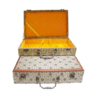 32*16cm Xuan Paper  Folding Album for Painting Calligraphy Press Wooden Frame Brocade Box