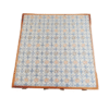 006 37*37*2.5cm Square Solid Wood Sapele Wood Xuan Paper Brochure Song Brocade Package Luxury Jewerly Box