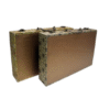 32*16cm Xuan Paper  Folding Album for Painting Calligraphy Press Wooden Frame Brocade Box