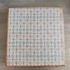 009 37*37*2.5cm Square Solid Wood Sapele Wood Xuan Paper Brochure Song Brocade Package Luxury Jewerly Box