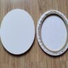 Oval  Oil Painting Canvas  Oval   Artist Frame