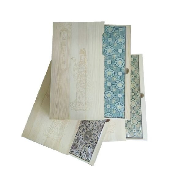 30*15cm Xuan Paper  Brochure   Camphor Wood   Package Box
