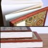 32*16cm Xuan Paper  Folding Album for Painting Calligraphy Press Wooden Frame Brocade Box