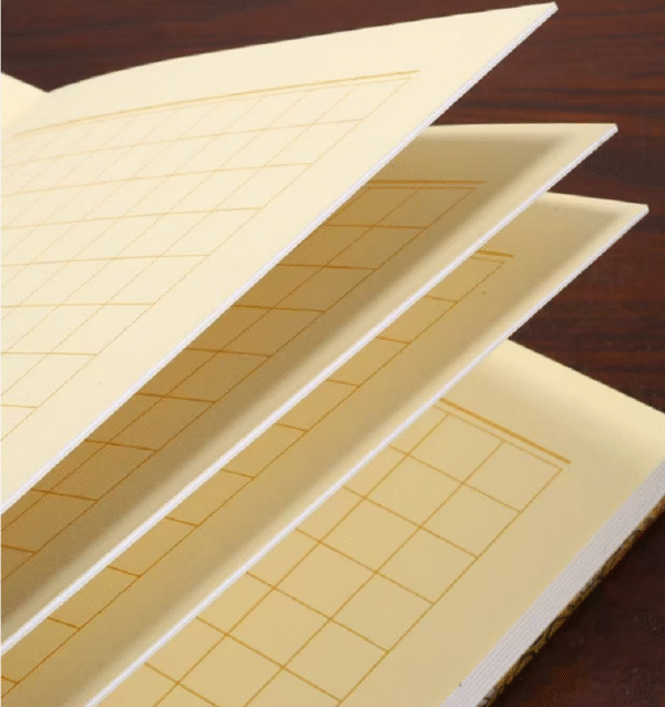 32*22cm Xuan Paper Art Paper Painting Calligraphy Paper Box  Ancient Book For Writing <Diamond of Sutra > Red Wood Box Set