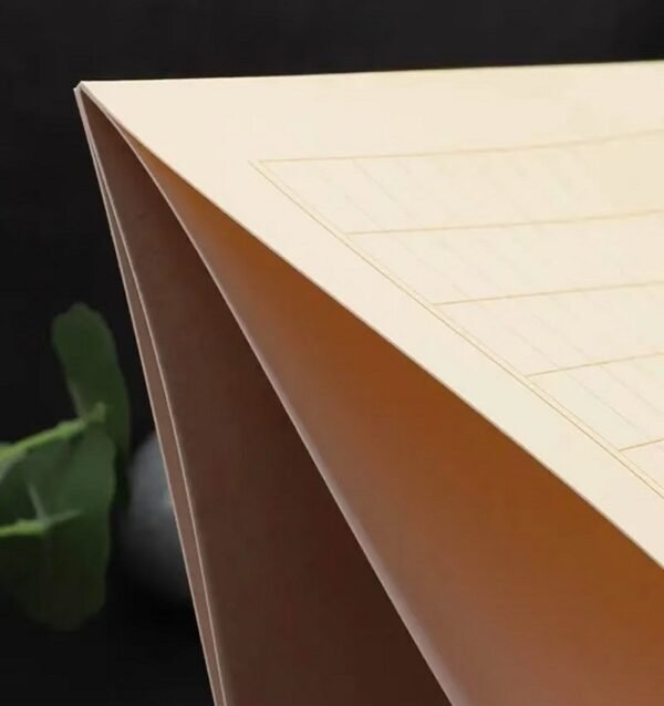 32*22cm Xuan Paper Art Paper Painting Calligraphy Paper Box  Ancient Book For Writing <Diamond of Sutra > Red Wood Box Set