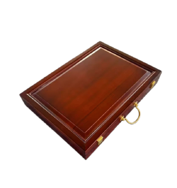 32*22cm Xuan Paper Art Paper Painting Calligraphy Paper Box  Ancient Book For Writing <Diamond of Sutra > Red Wood Box Set