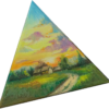 Triangle Oil Painting Frame