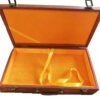 Wooden Box with Song Brocade Fabric
