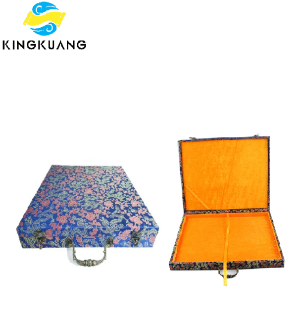 Xuan Paper Painting Calligraphy Brochure  Book Song Brocade Package Box