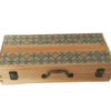 Xuan Paper Hand -Scroll Painting Calligraphy Camphor Wood Package Box with Song Brocade Face