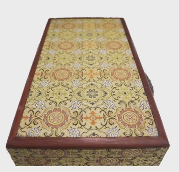 32*16cm Xuan Paper Brochure Press Wooden Frame Brocade Box