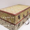32*16cm Xuan Paper Brochure Press Wooden Frame Brocade Box