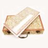 32*16cm Xuan Paper Brochure Press Wooden Frame Brocade Box