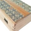 Xuan Paper Hand -Scroll Painting Calligraphy Camphor Wood Package Box with Song Brocade Face