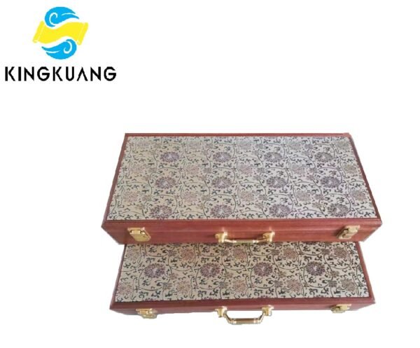 40*18*4.5cm  Song Brocade Wooden Box