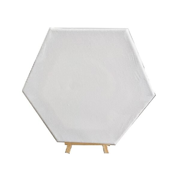Hexagon Pure Cotton Oil Painting  Acrylic Painting  Watercolor Painting Frame