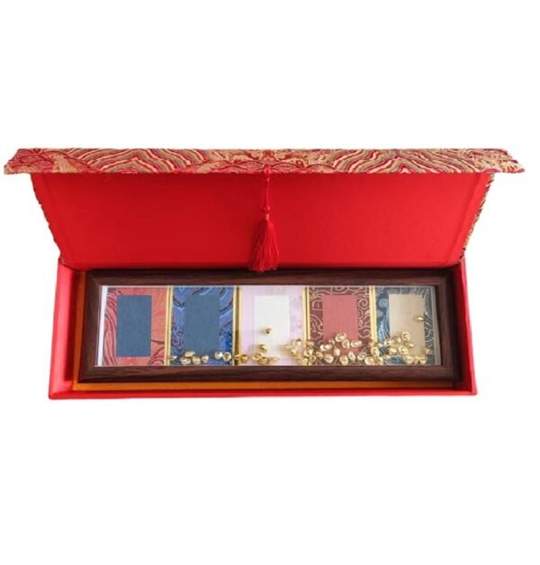 Xuan Paper Hardcards Painting Calligraphy Frame Brocade Box Set