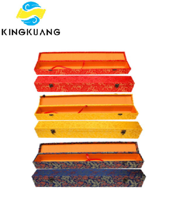 Xuan Paper Scroll Painting Calligraphy Box Gift Box Song Brocade Box