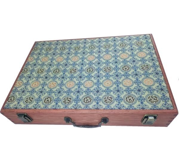 35*25*4.5cm Xuan Paper  Rosewood Song Brocade Box Package Case