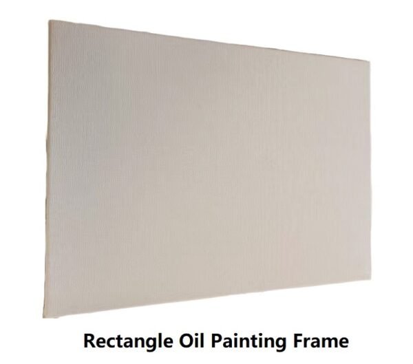 Rectangle Pure Cotton  Linen Blended Oil Painting Frame