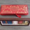 Xuan Paper Hardcards Painting Calligraphy Frame Brocade Box Set