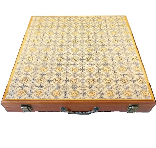 37*37*2.5cm Xuan Paper Brochure Song Brocade Package Box