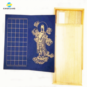 30* 15cm Book Xuan Paper Brochure for  < The Heart Sutra>  with Cinnamomum Camphora Box 