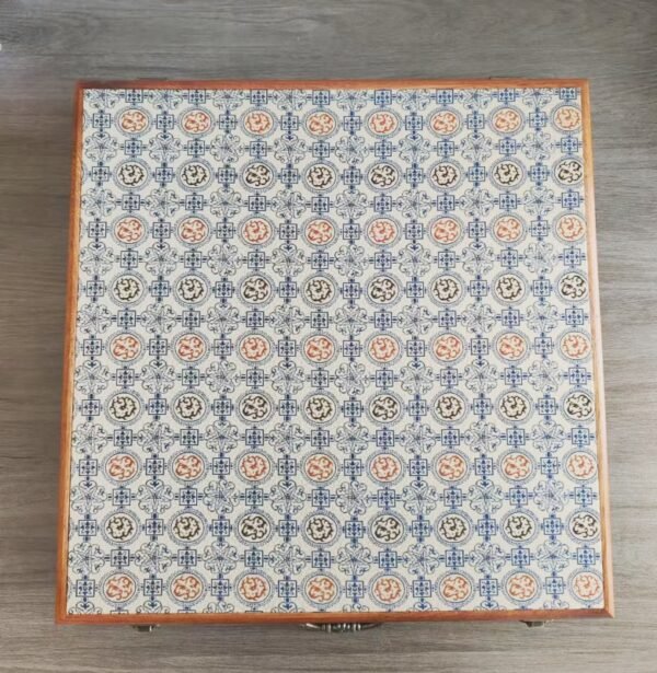 37*37*2.5cm Xuan Paper Brochure Song Brocade Package Box