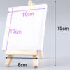 Square  Natural Cotton  Linen Blended Artist Oil Painting Canvas Frame