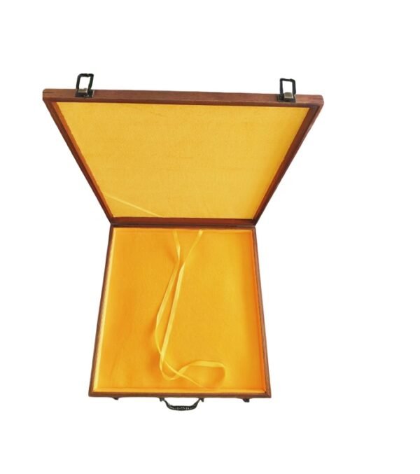 37*37*2.5cm Xuan Paper Brochure Song Brocade Package Box