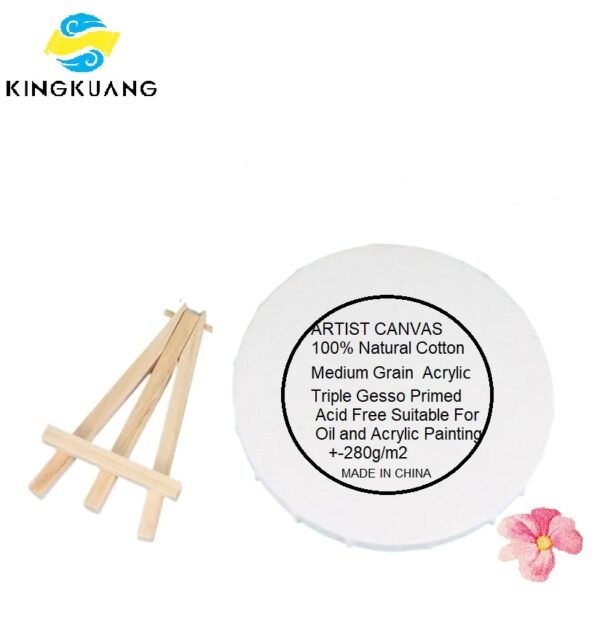 oIl Painting Canvas Acrylic Painting Circle Round Oil Painting Acrylic Frame Artist Work Painting Drawing Artworks