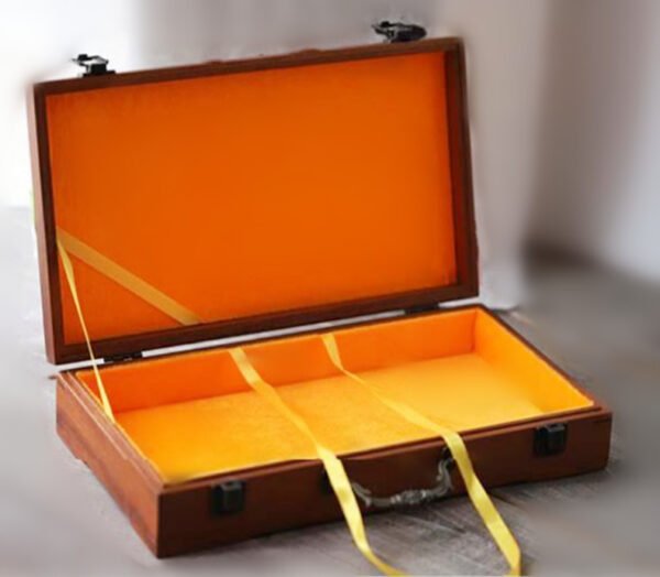 38*22*2.5cm  Xuan Paper Painting Calligraphy Brochure Song Brocade Package Box