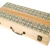 Xuan Paper Hand -Scroll Painting Calligraphy Camphor Wood Package Box with Song Brocade Face