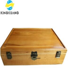 Camphor Wood Xuan Paper Painting Calligraphy Brochure ancient wooden Box Package Case